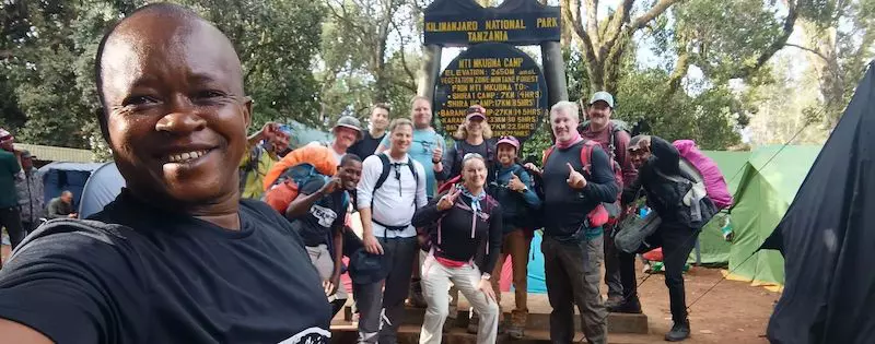 Climbing Kilimanjaro with a TK guide at Big Tree Camp