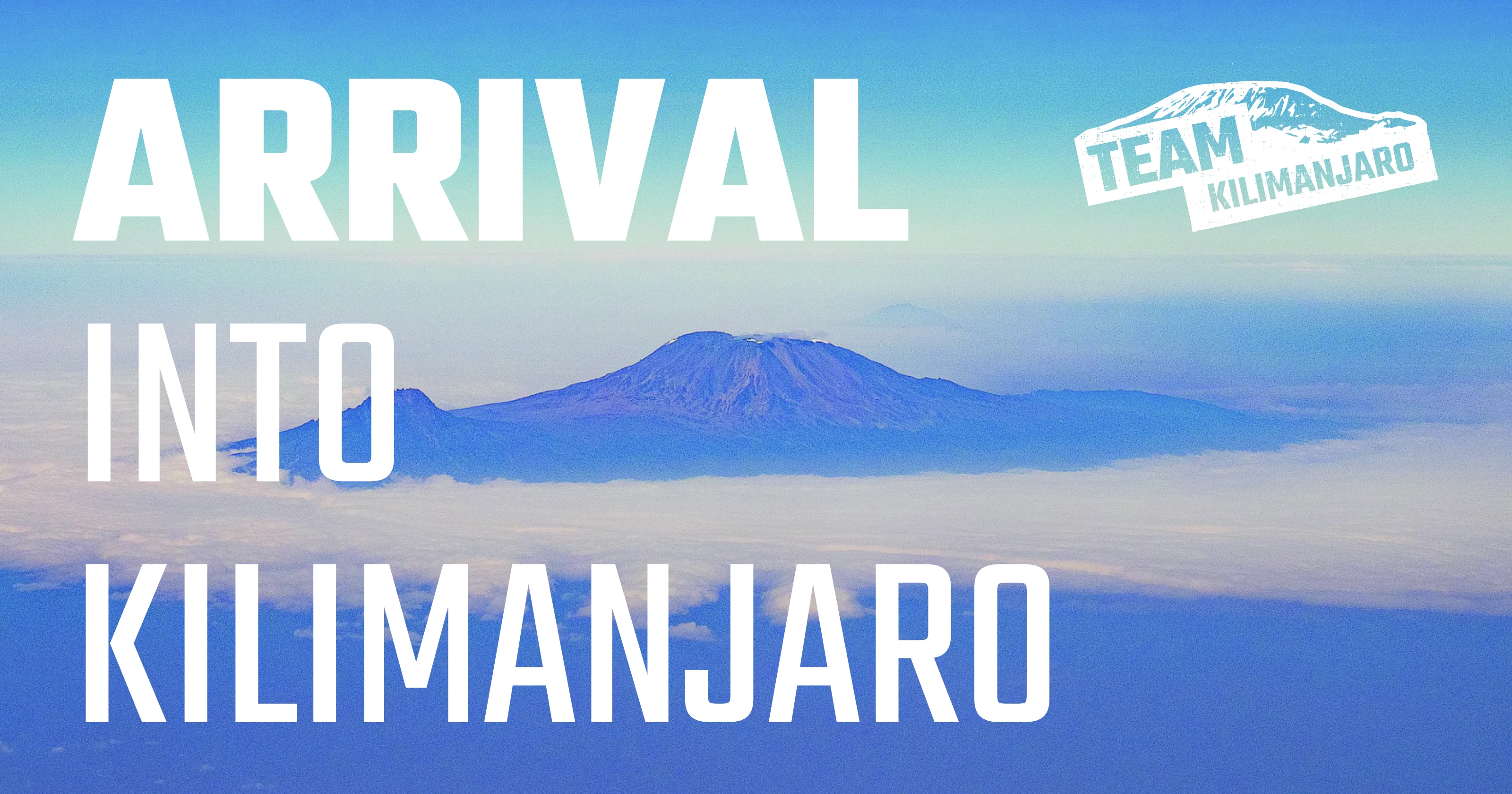 Arriving into Tanzania to climb Kilimanjaro