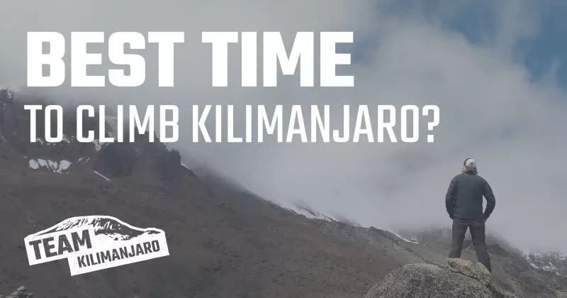 Best time to climb Kilimanjaro