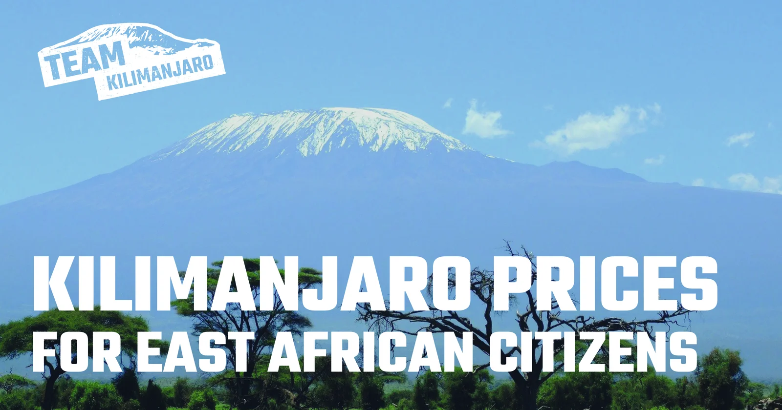 Kilimanjaro Prices for Tanzanian Residents