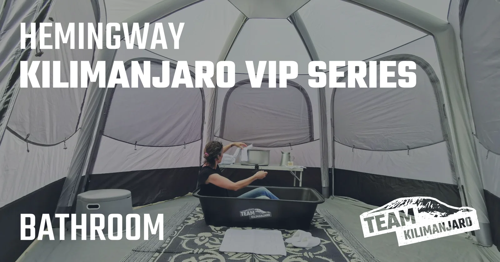 VIP Kilimanjaro Bathroom Tent