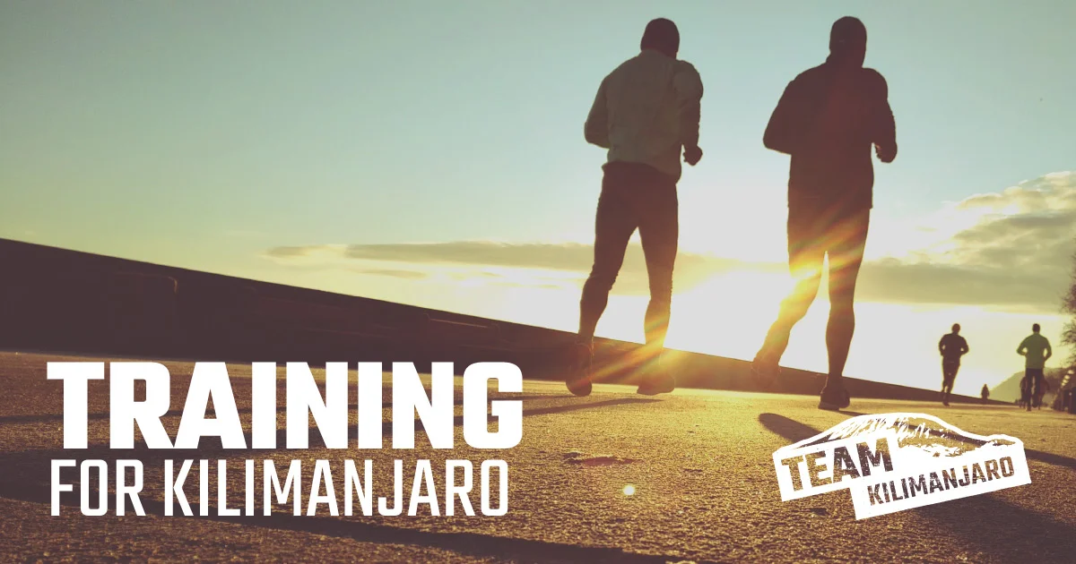 Training to climb Kilimanjaro