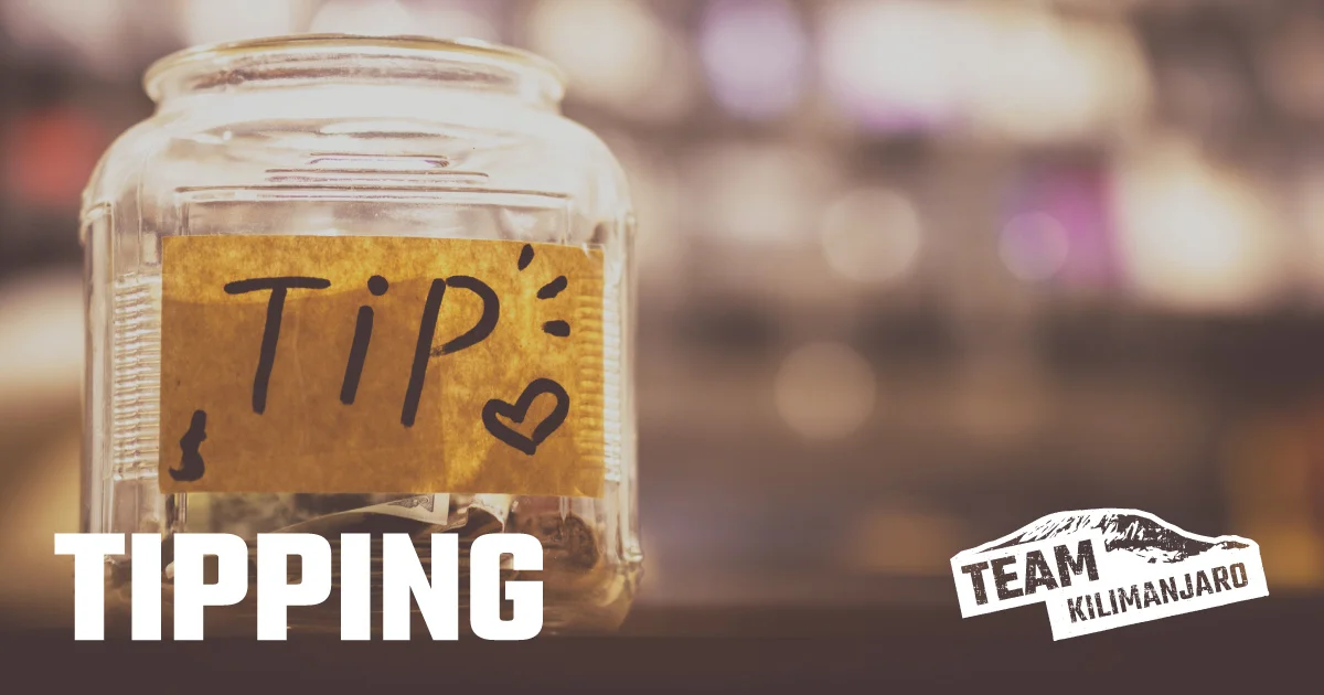 Tipping on Kilimanjaro